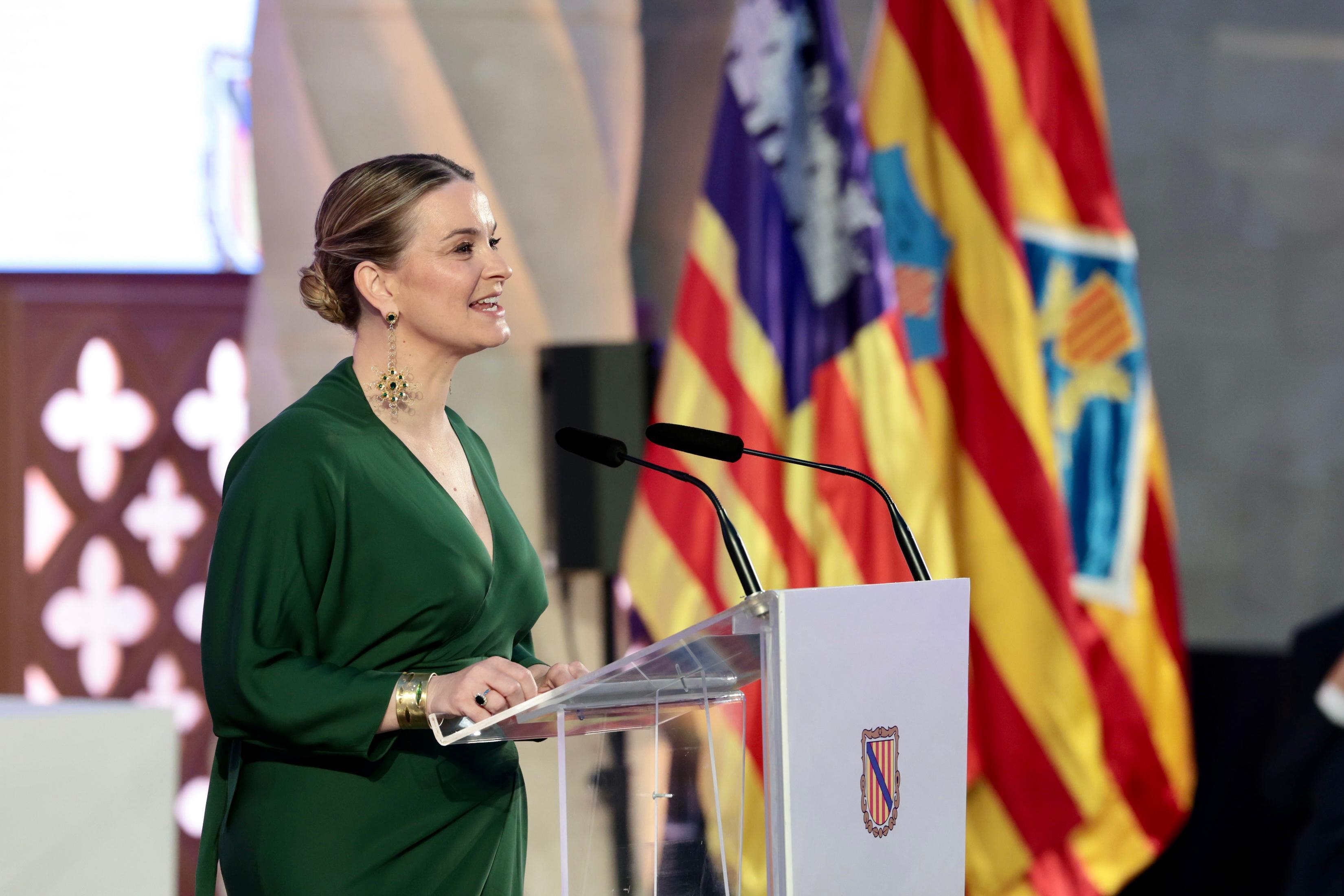  La presidenta del Govern pronuncia el discurs de l'acte institucional del Dia de les Illes Balears