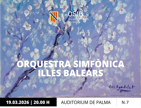 Cartell del concert de l'Orquestra Simfònica Illes Balears