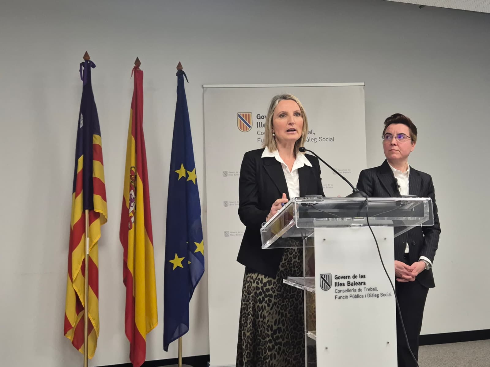 La consellera de Treball, Funció Pública i Diáleg Social presenta les dades de sinistralitat corresponents a 2025