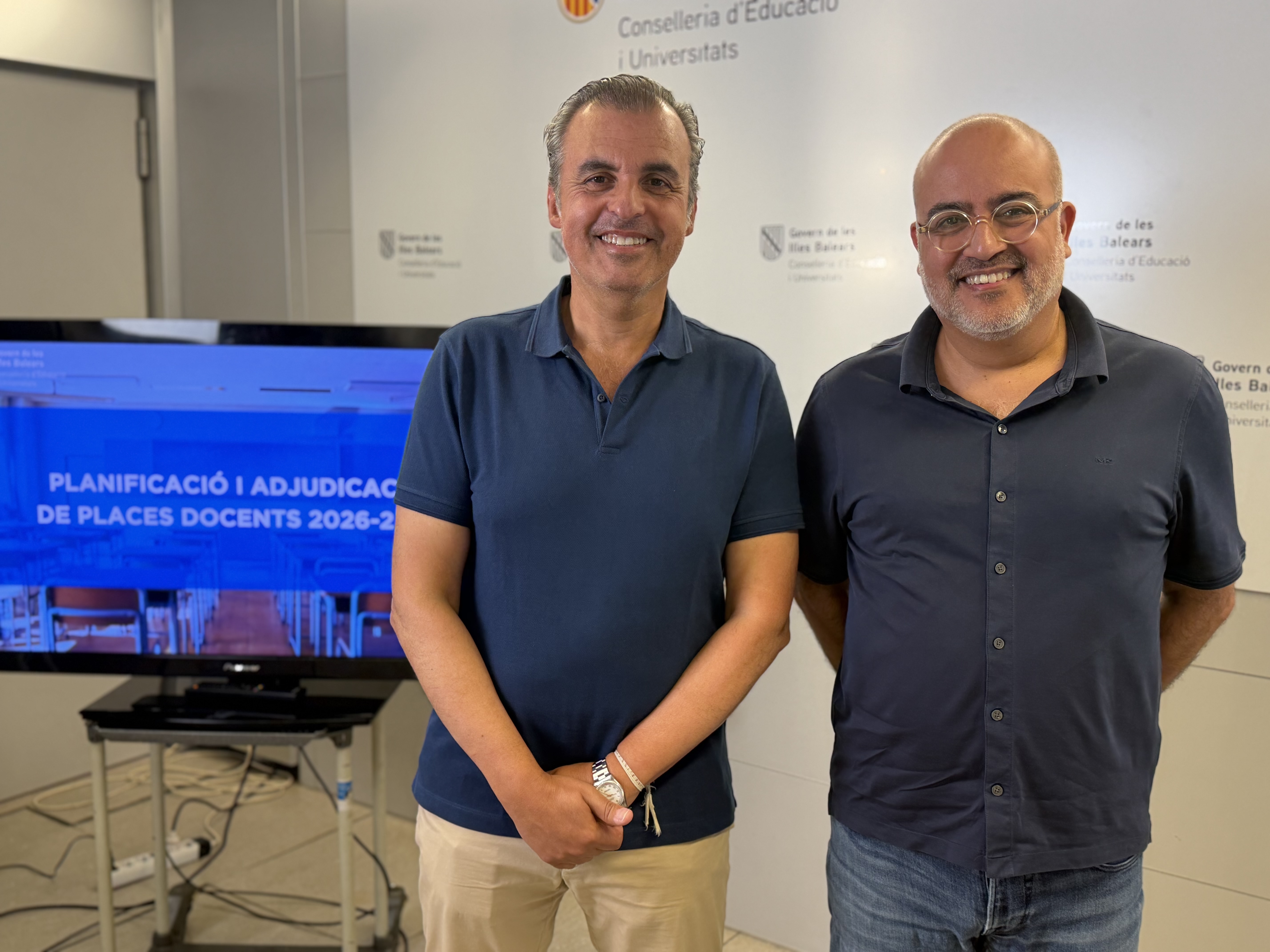 Educació culmina el major procés d'adjudicació de places docents dels darrers anys i cobreix el 99 % de vacants en els centres educatius