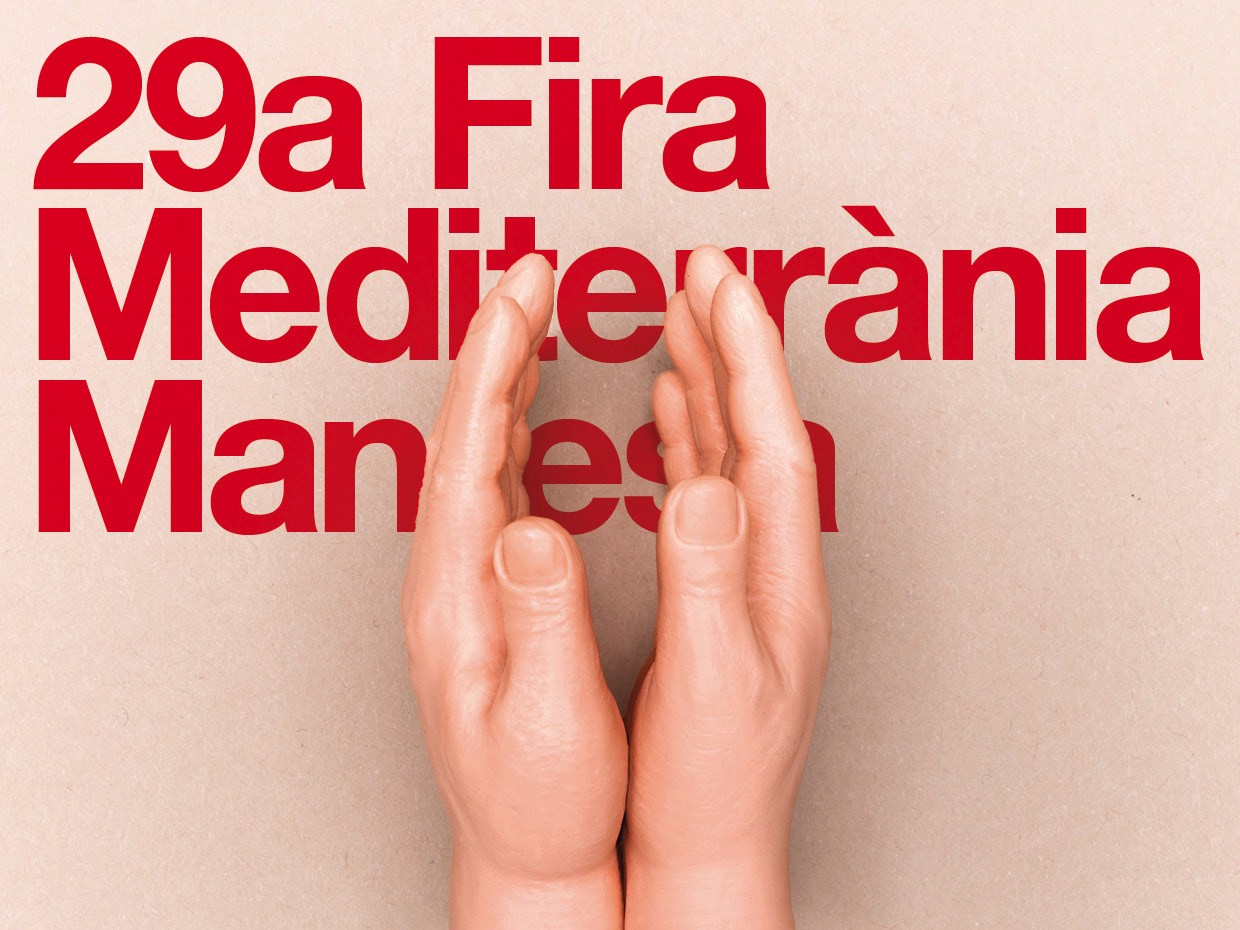 Part del cartell de la Fira Mediterrània de Manresa