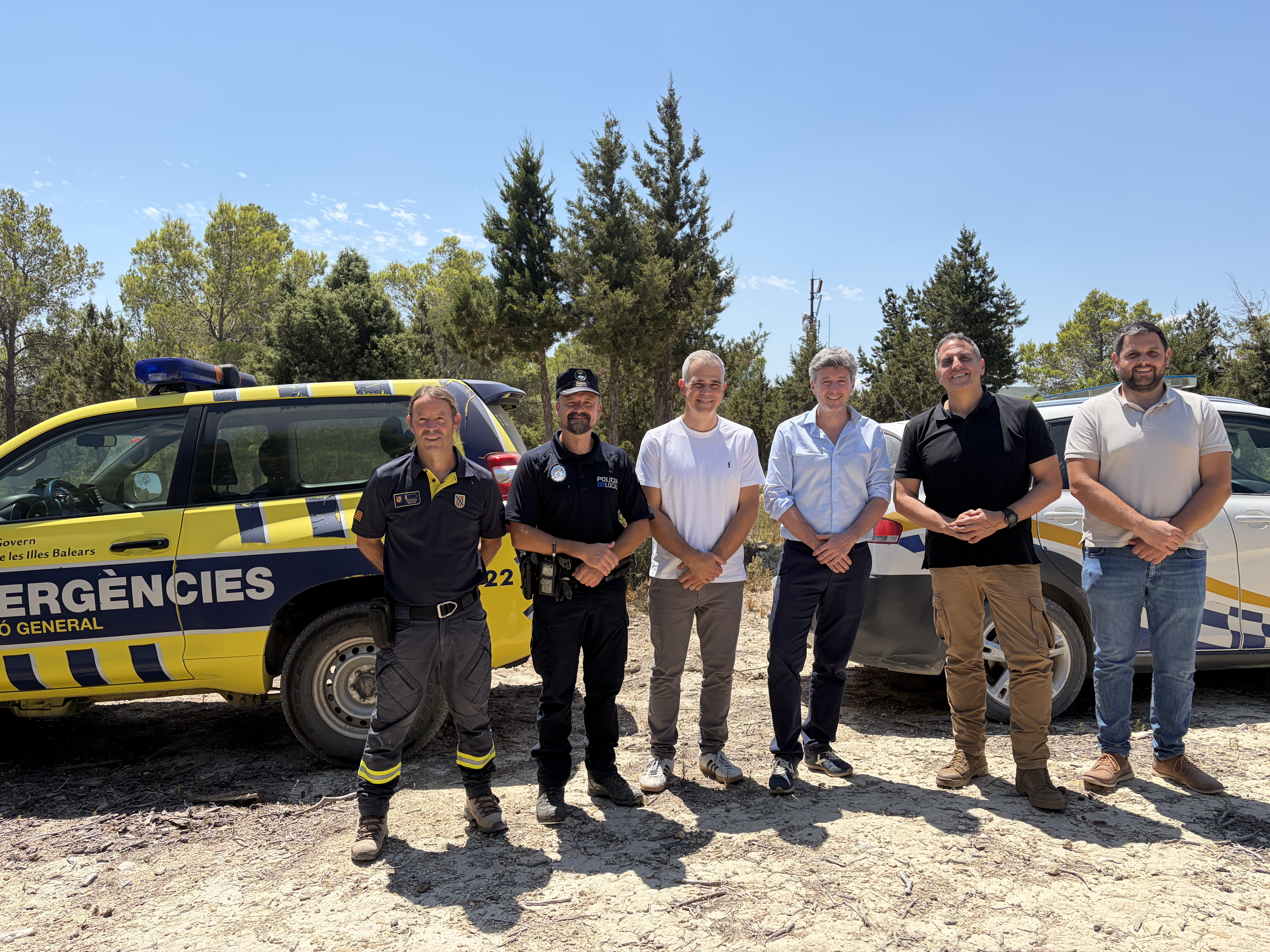 Representants dels serveis implicats en situacions d’emergència