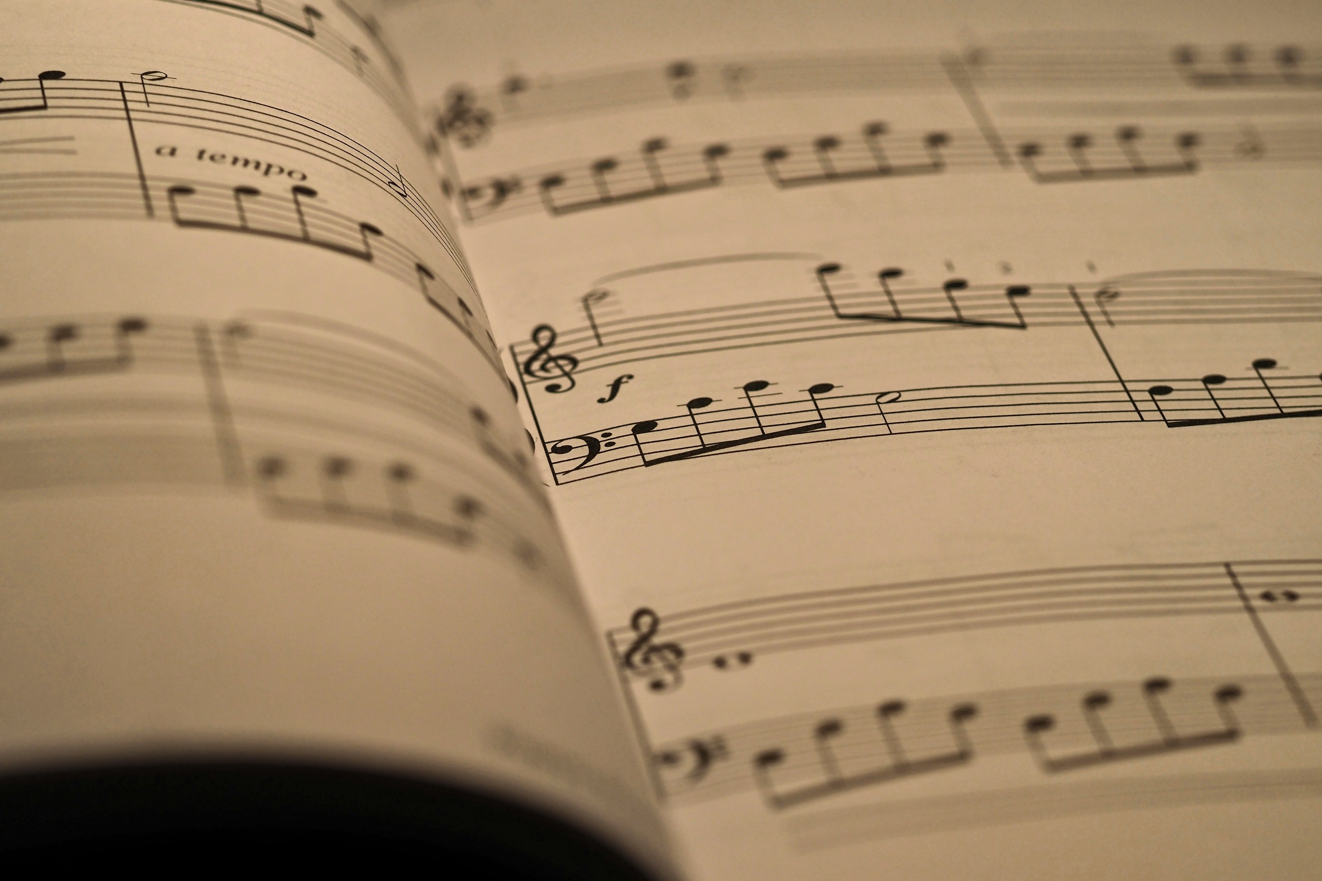 Partitura musical.