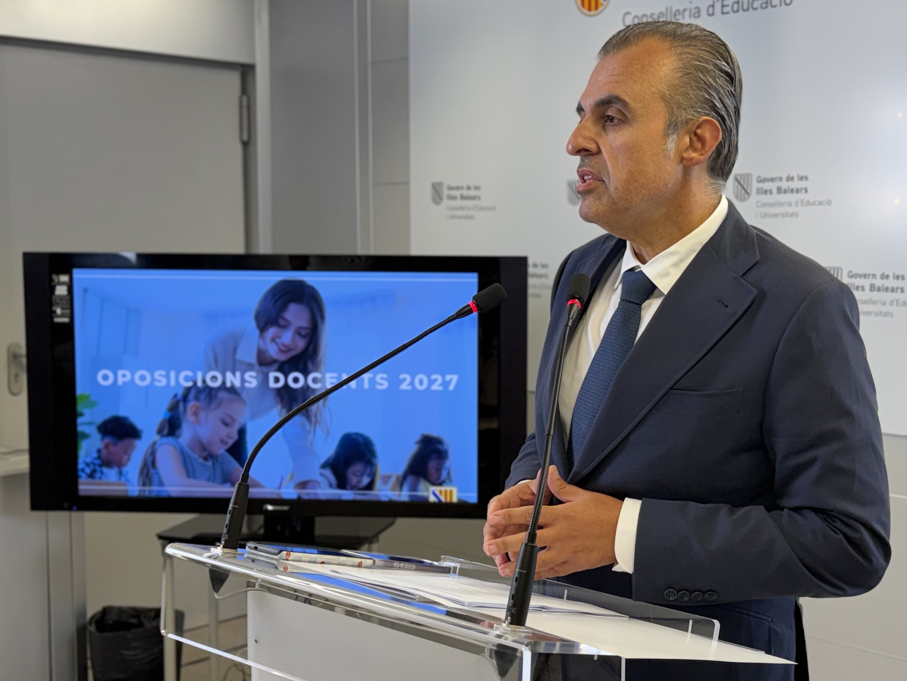 Les proves de les oposicions docents de l’any 2027 s’iniciaran el 17 d’abril de 2027