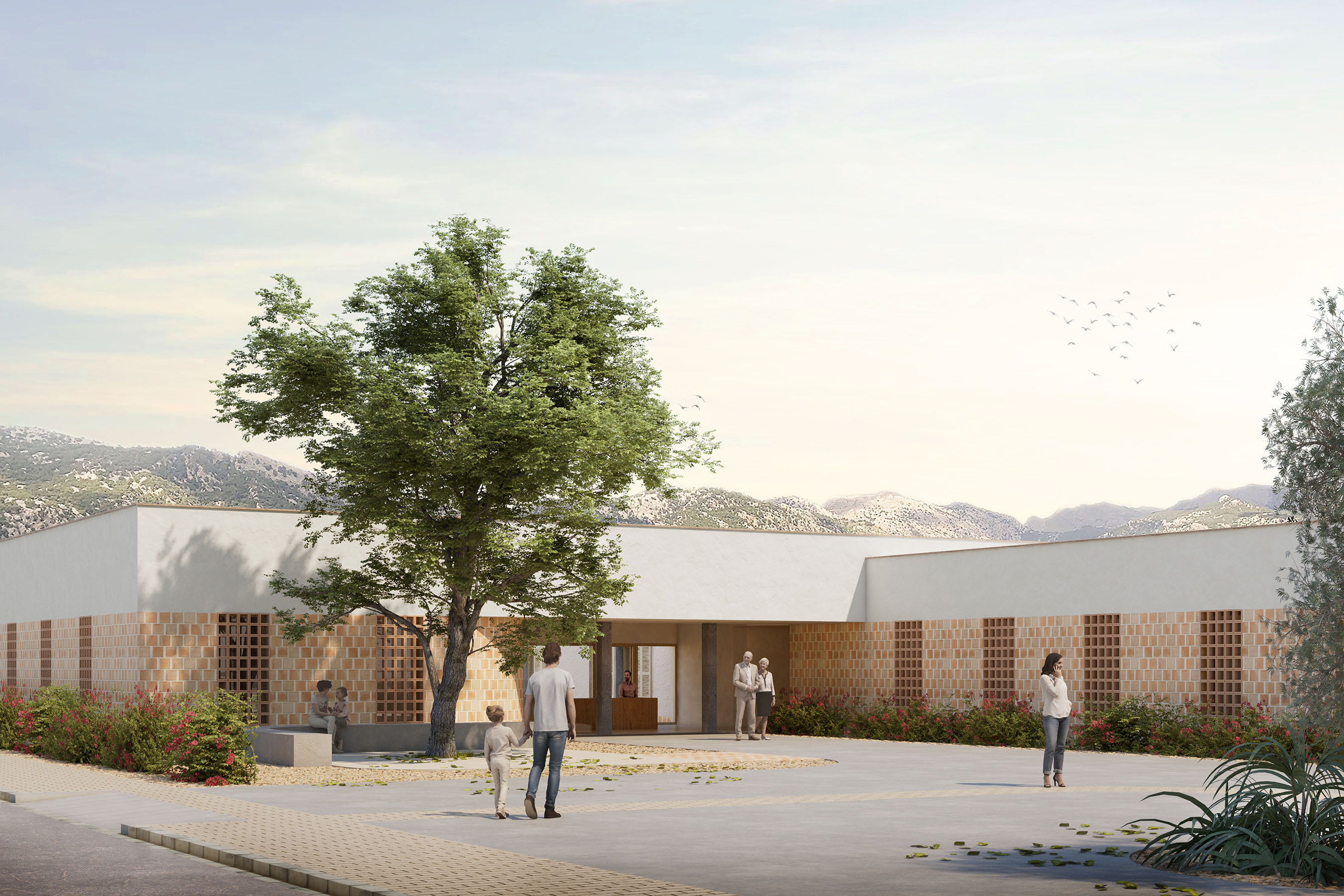 Projecte de la futura residència de Bunyola