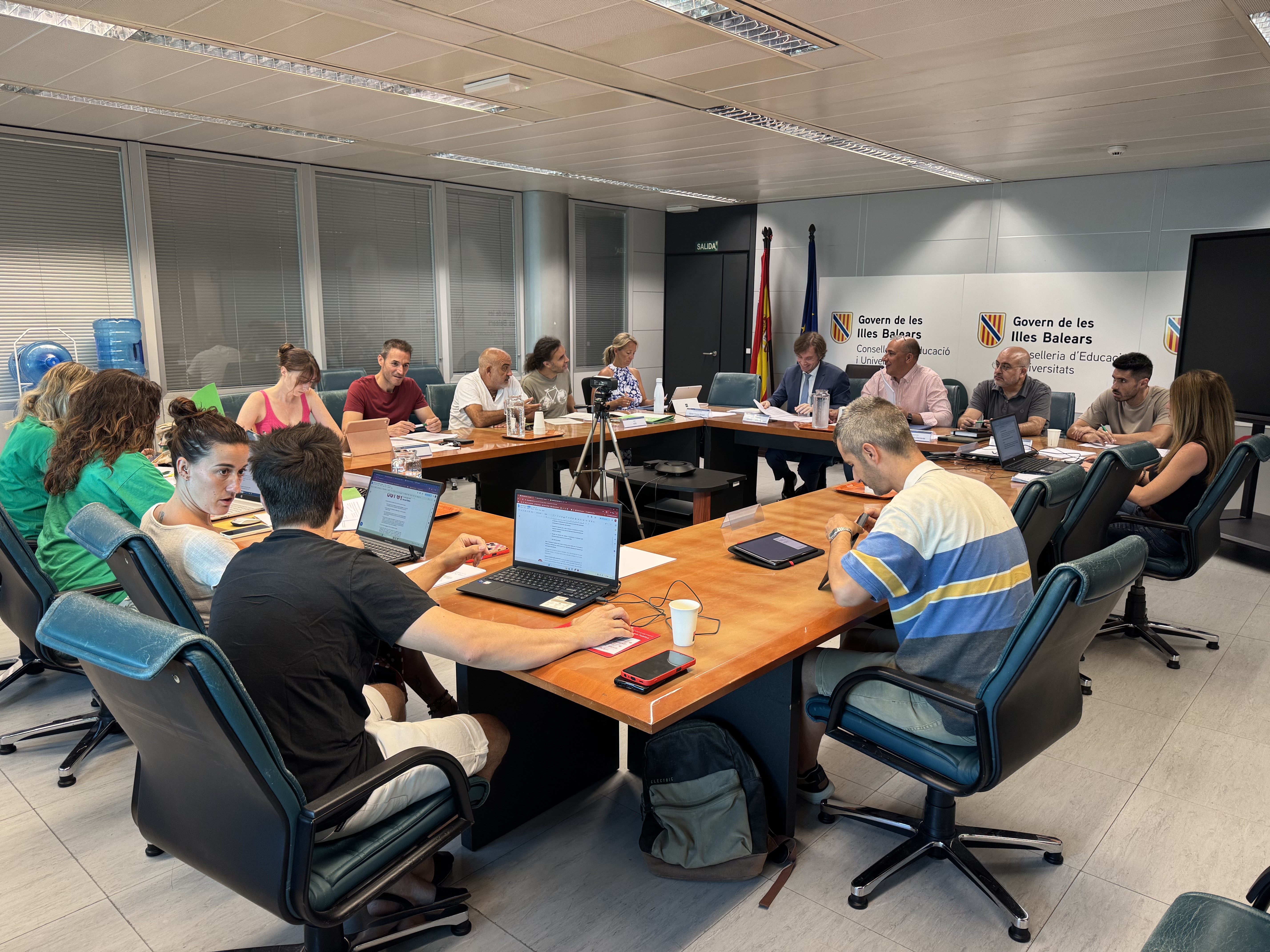 Reunió de la Mesa Sectorial d'Educació