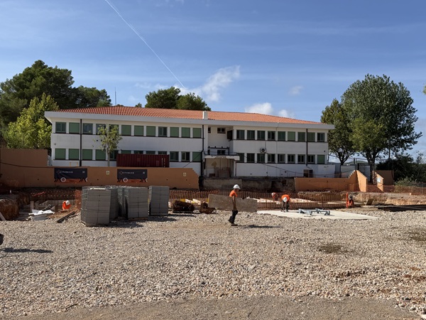 Obres al CEIP Sant Carles