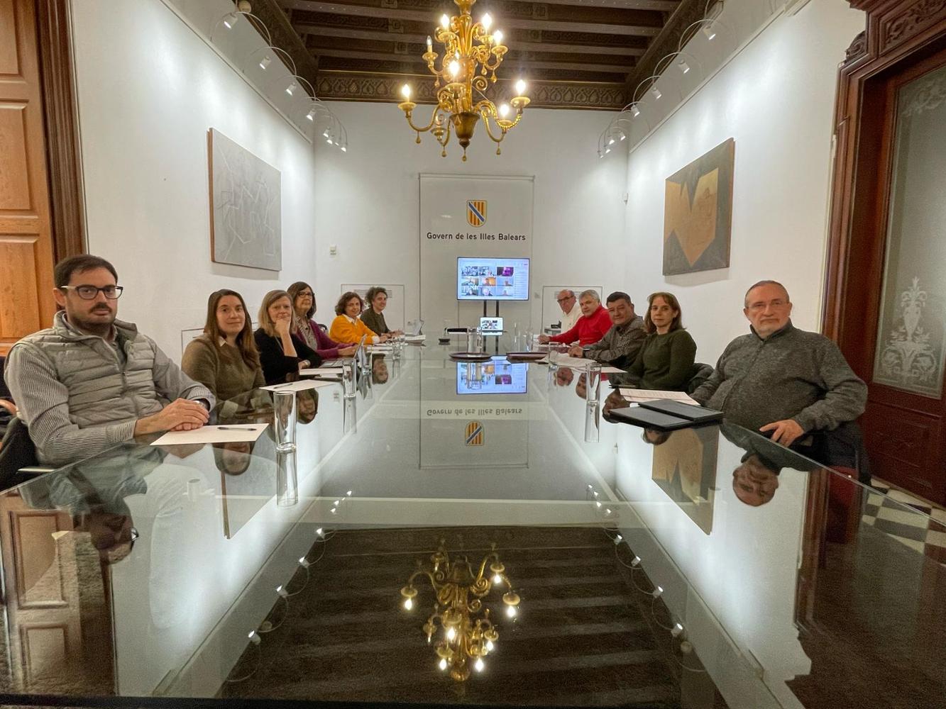 Imatge de la reunió.