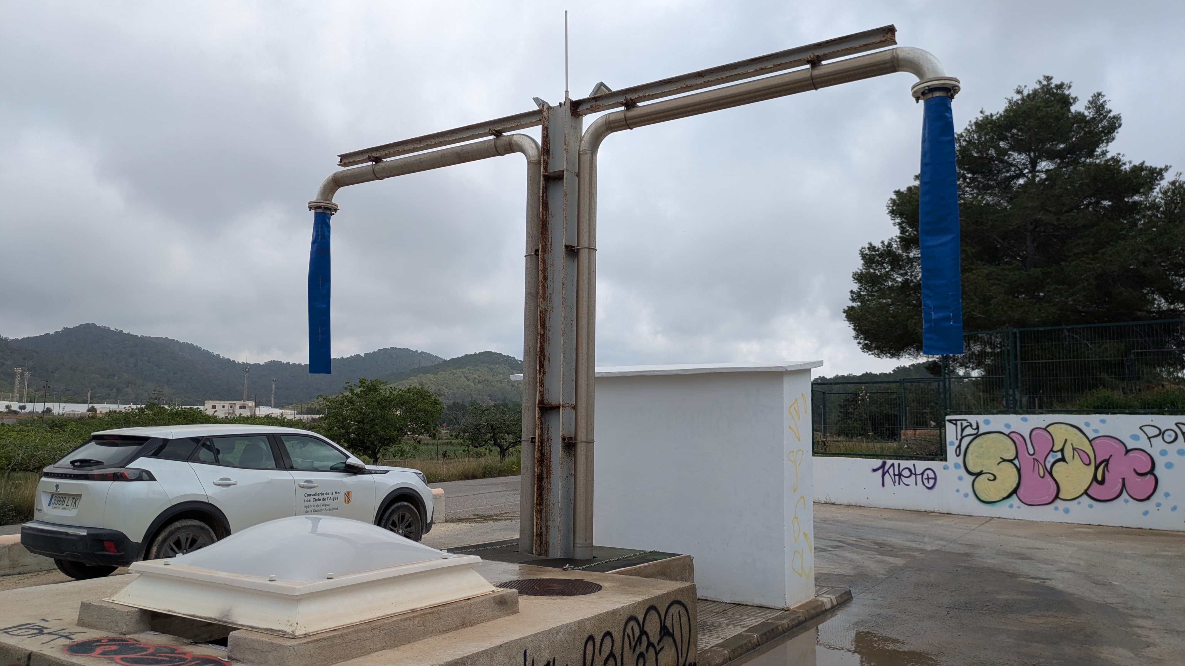 Dispensadors d'aigua instal·lats a Eivissa