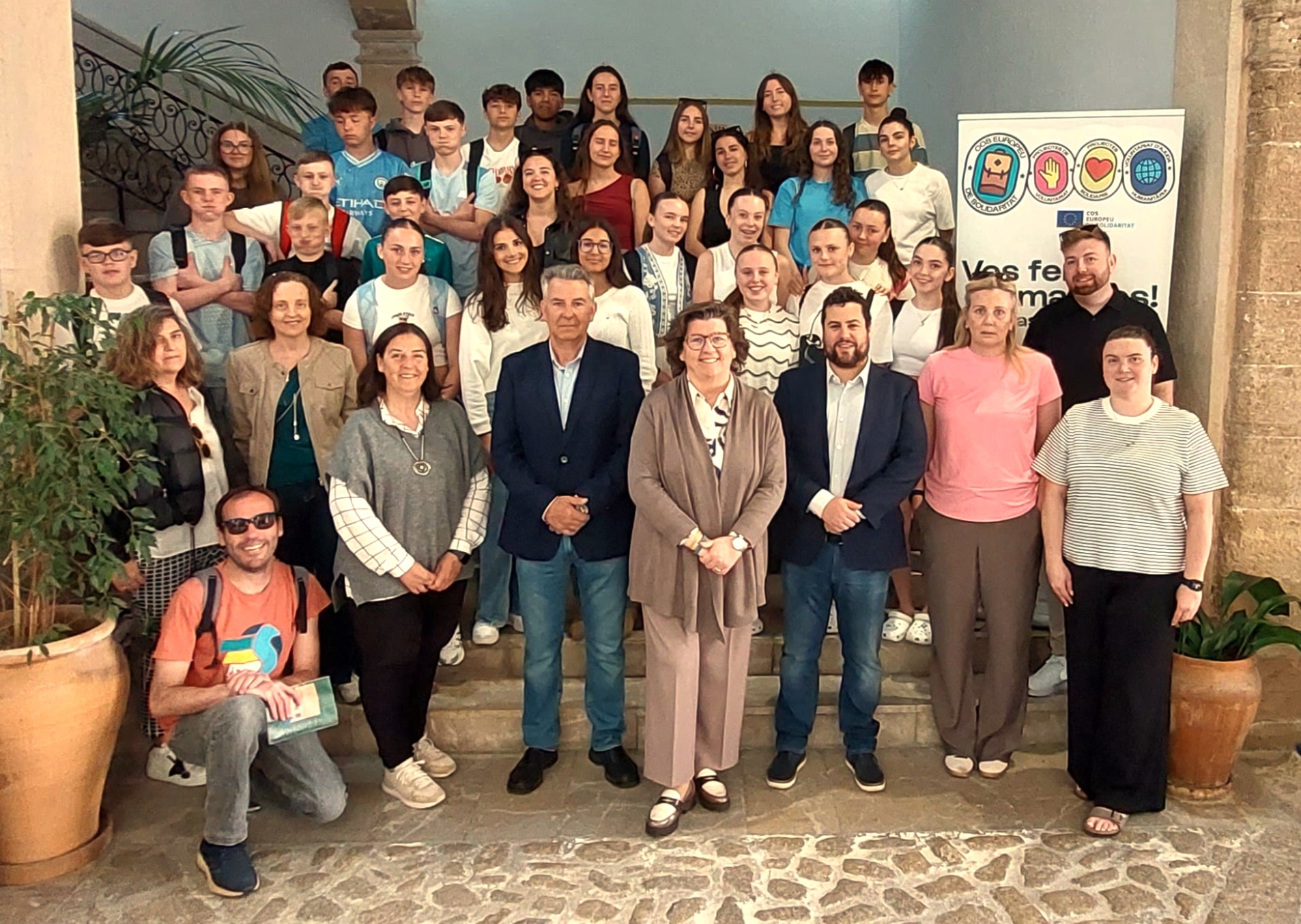 Estudiants de Dublín i Santa Maria