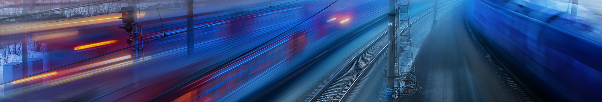 Tren en moviment