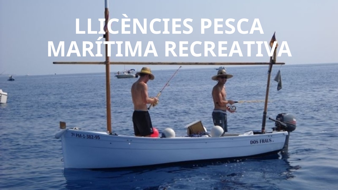 Licencias pesca recreativa