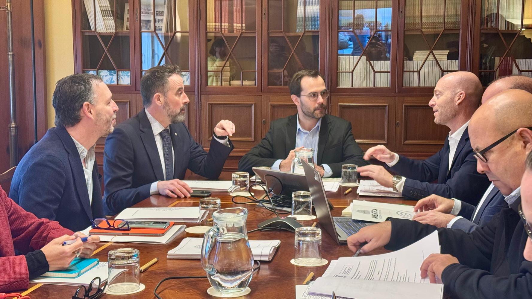 Imatge de la reunió.