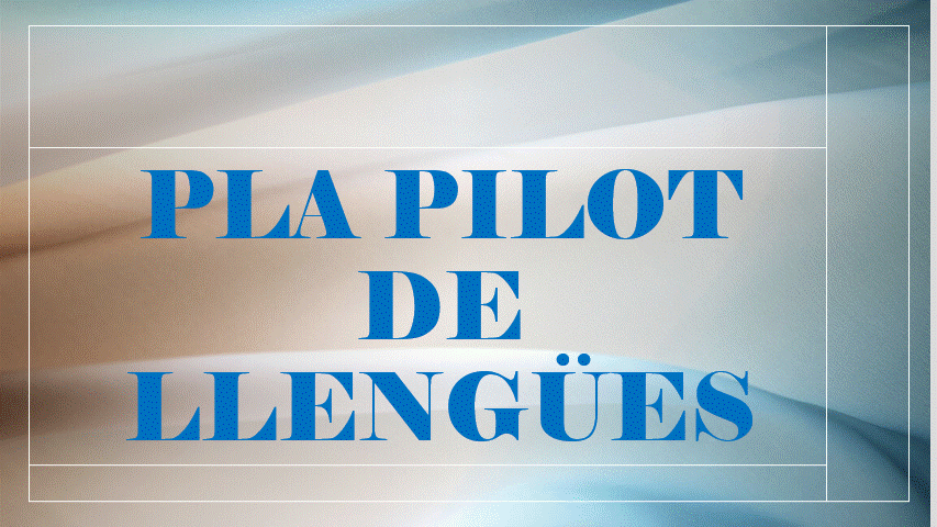Pla Pilot Llengües