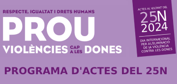 Programa d'actes del 25N