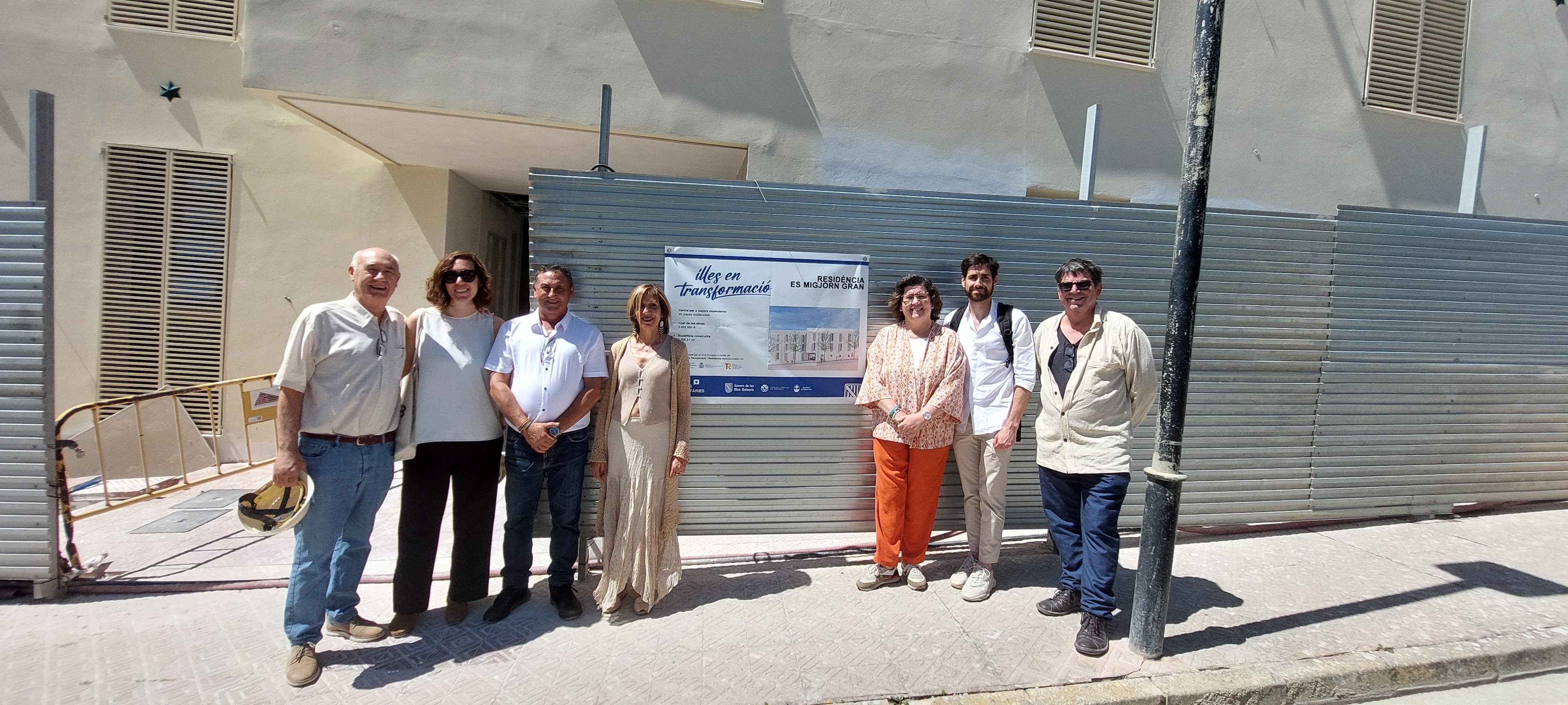 Inici obres residència Mitjorn Gran