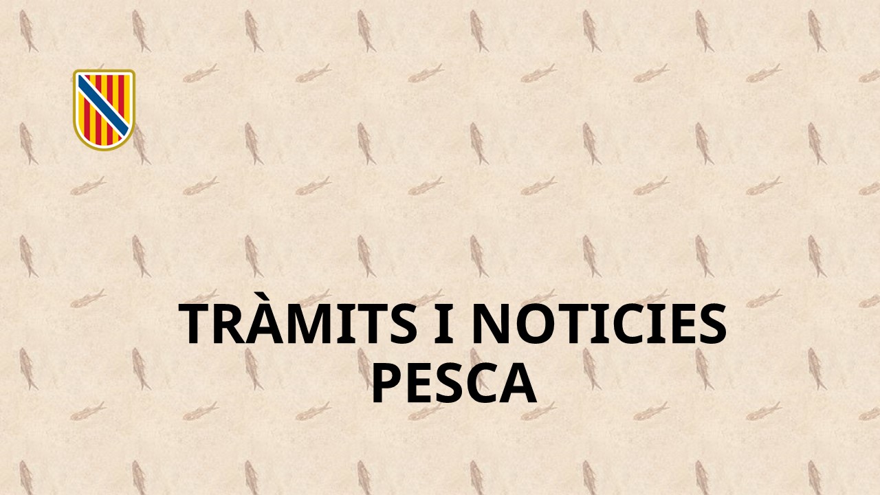 TRÁMITES Y NOTICIAS PESCA